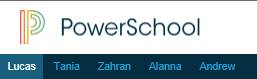 PowerSchool Student Tabs