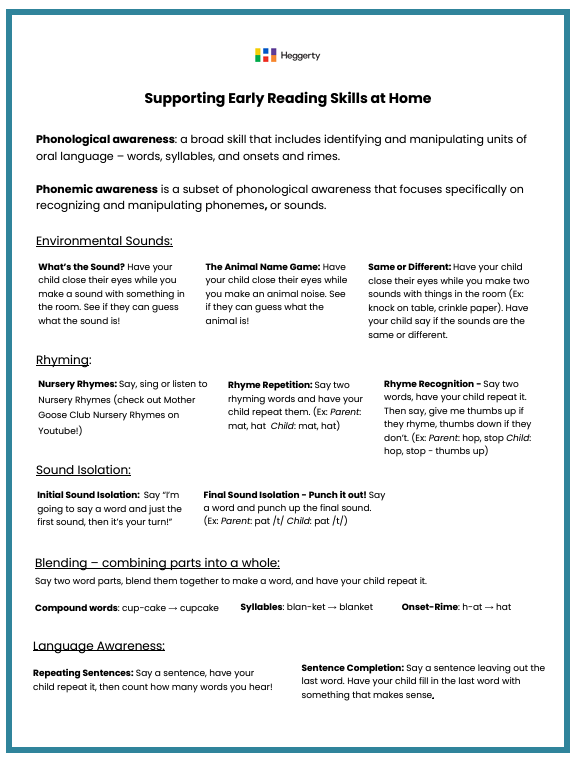 Activities for Home - Page 1