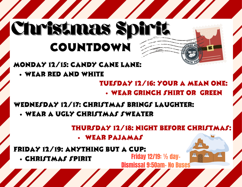 Christmas Spirit Week